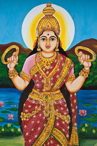 Image of the goddess, Kannaki Amman kovil, Manchanthudawai, Eastern Province